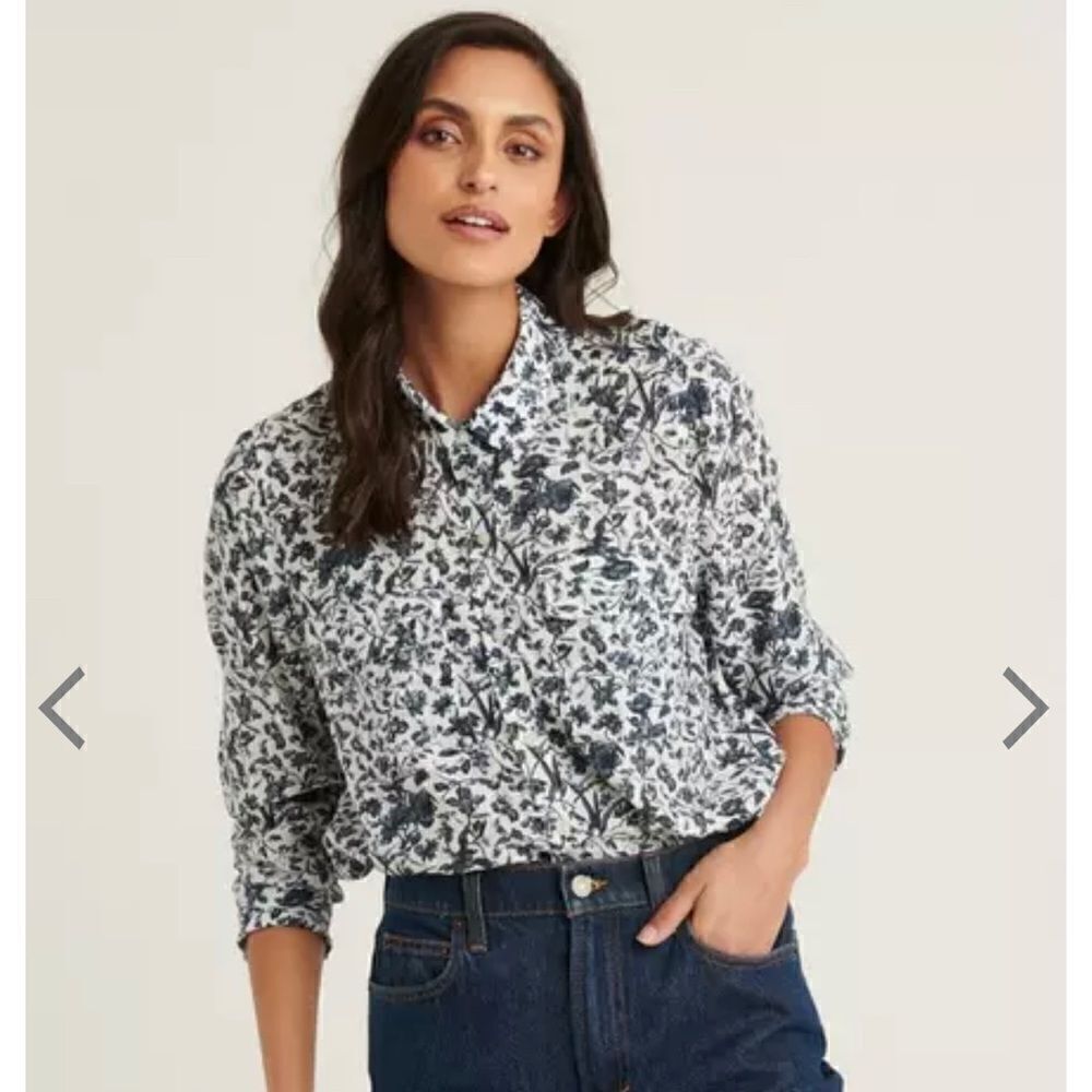 Lucky Brand Floral Blouse